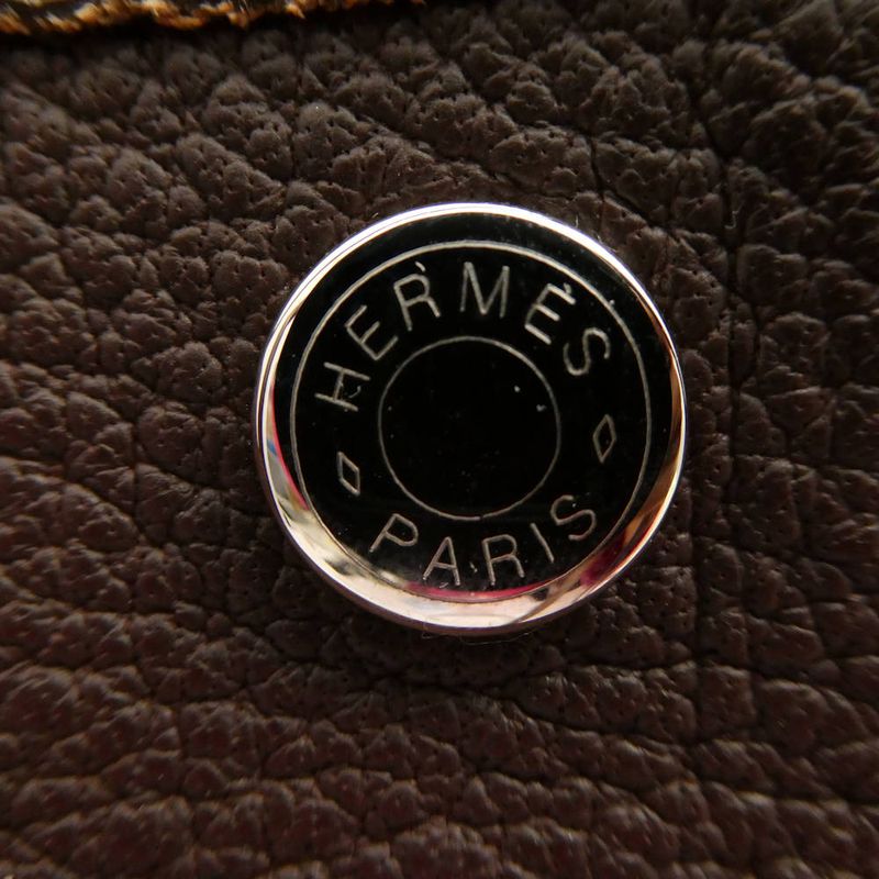 Hermes Garden Party PM Handbag Leather Tote