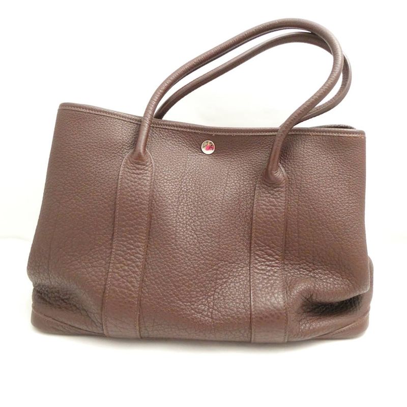 Hermes Garden Party PM Handbag Leather Tote