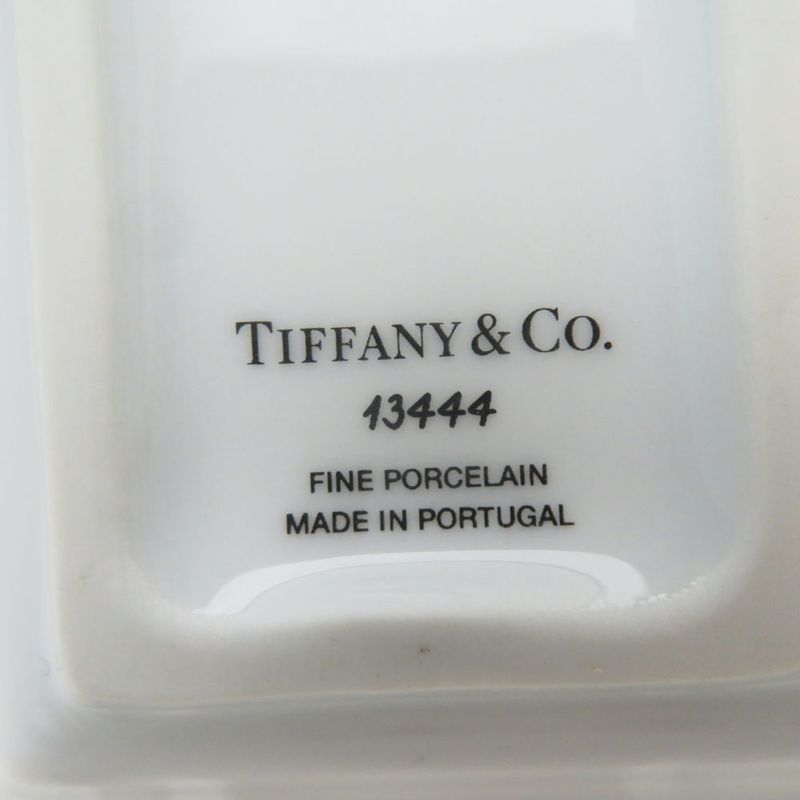 Tiffany & Co. Metallic Vidopoche Logo Small Plates 3 Hat