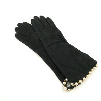 Chanel Gloves L Long Pearl