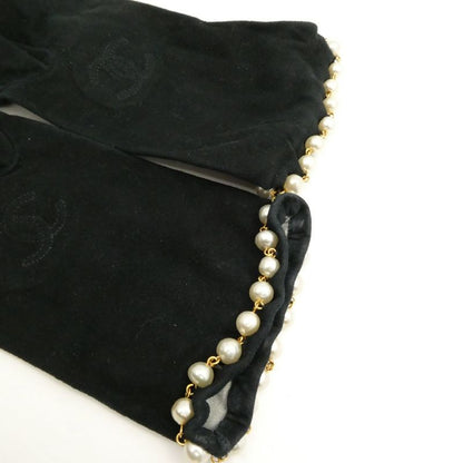 Chanel Gloves L Long Pearl