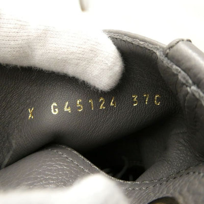 Chanel Boots 37 to CC Logo Lace Up Thick Sole