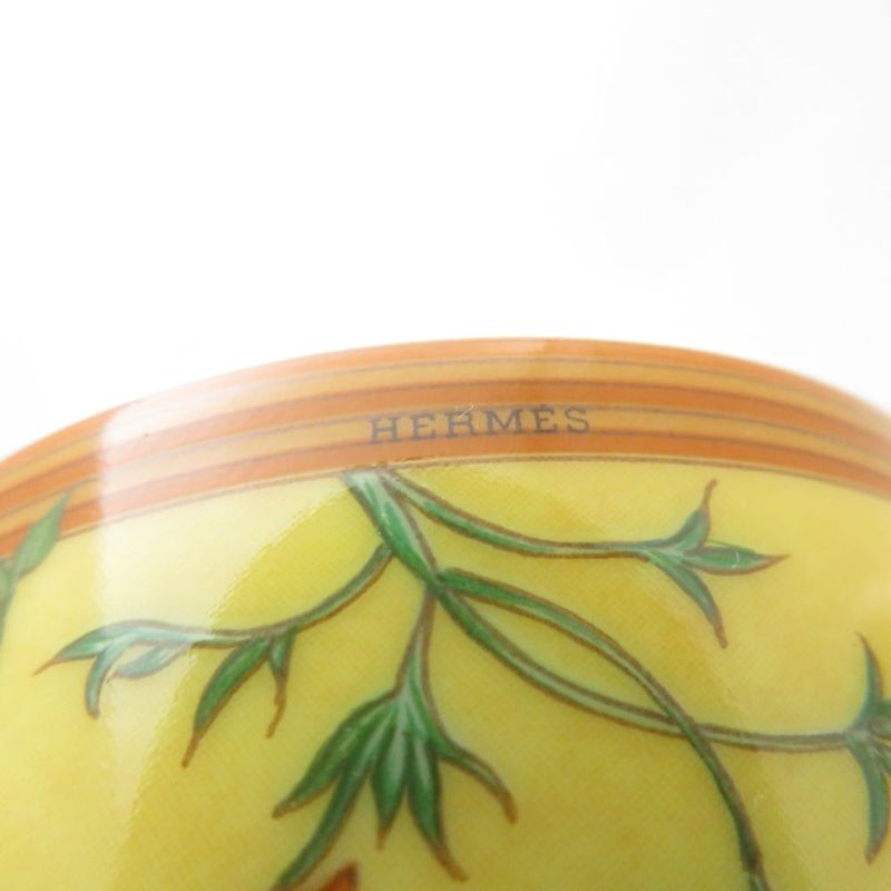 Hermes Siesta Demitasse Cup & Saucer Flower Hat