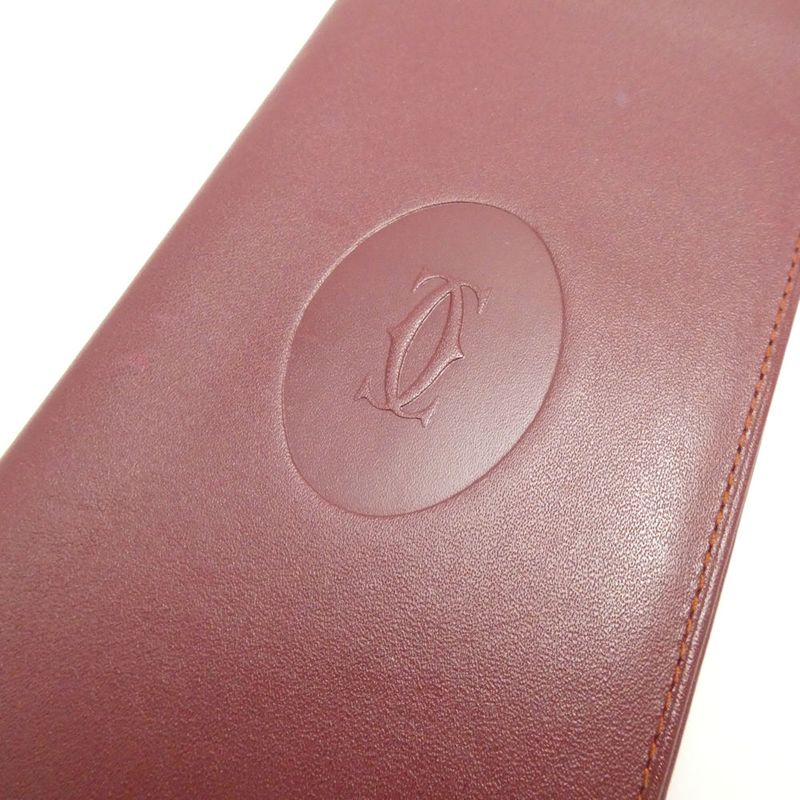 Cartier Must Leather Red Wine