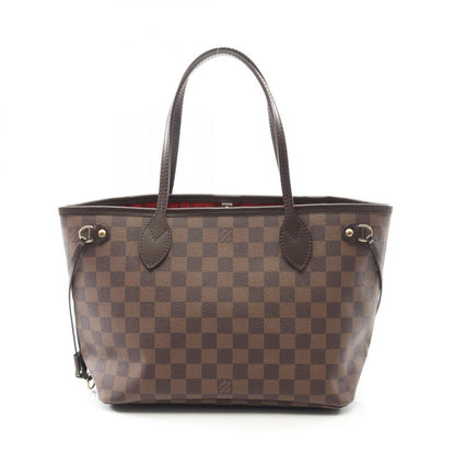 Louis Vuitton Tote Bag Neverfull PM Damier Ebene N51109 PVC Coated Canvas