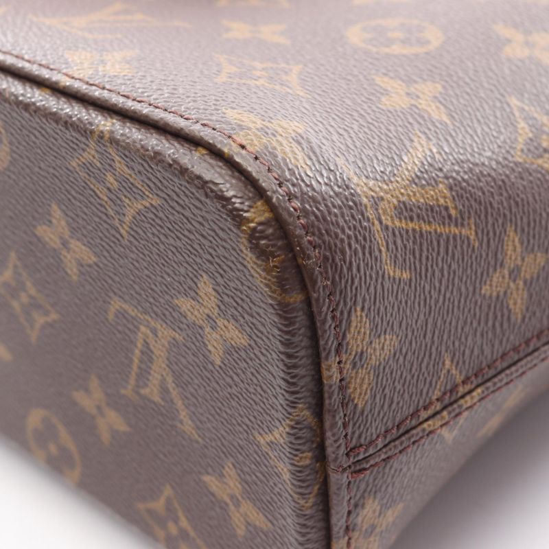 Louis Vuitton Tote Bag Luco M51155 PVC Coated Canvas Leather Luco Ladies Used B