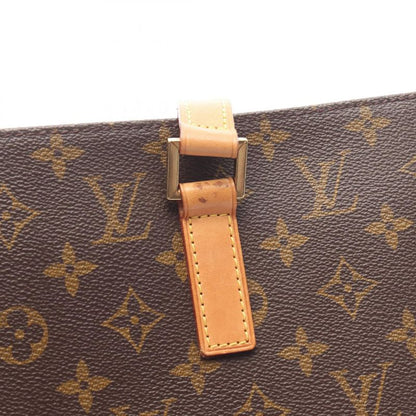 Louis Vuitton Tote Bag Luco M51155 PVC Coated Canvas Leather Luco Ladies Used B