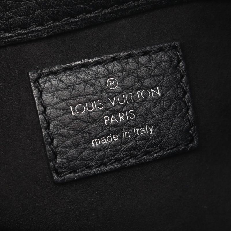 Louis Vuitton Tote Bag Lockit Revelation M40771 Noir Black Leather Lockit