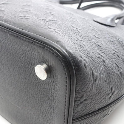 Louis Vuitton Tote Bag Lockit Revelation M40771 Noir Black Leather Lockit