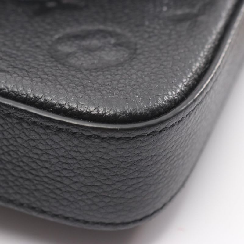 Louis Vuitton Shoulder Bag Pochette Felicie Noir Black Leather