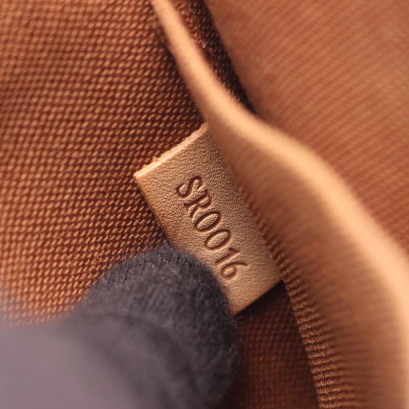 Louis Vuitton Tote Bag Popincourt Au M40007 PVC Coated Canvas Leather Popincourt