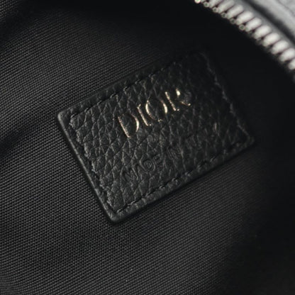 Dior Waist Bag Body Scarab Oblique Navy Canvas Leather