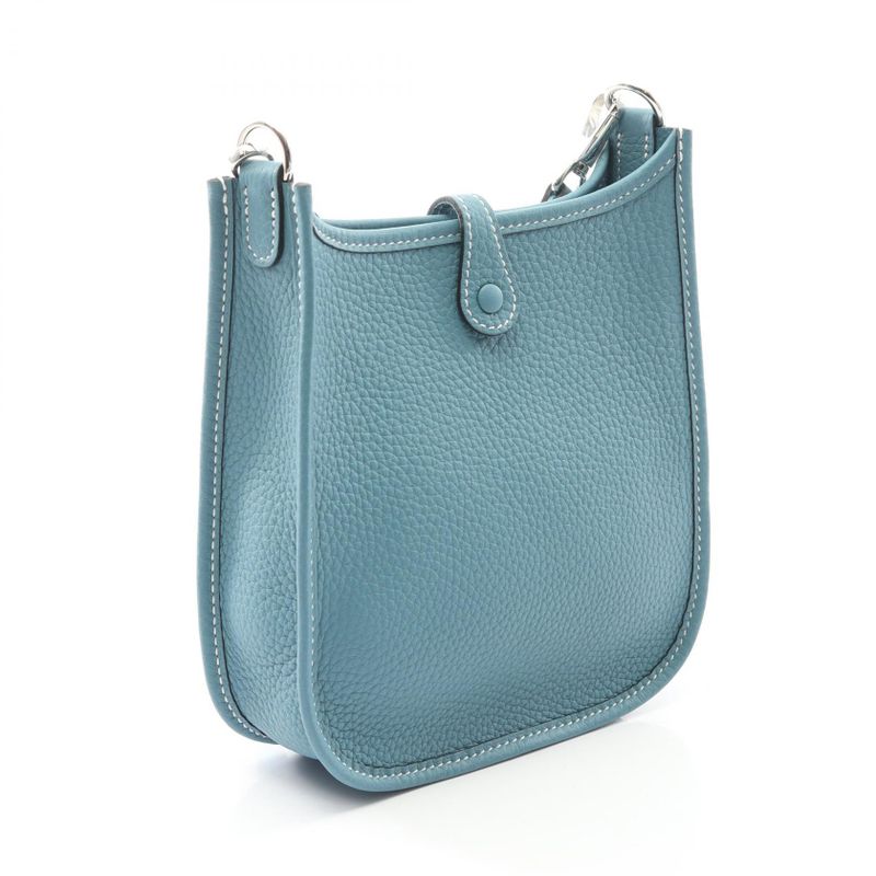 Hermes Shoulder Bag Evelyn TPM Amazon New Blue Jean Leather Evelyn Amazon TPM