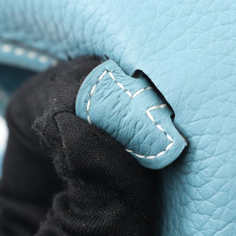 Hermes Shoulder Bag Evelyn TPM Amazon New Blue Jean Leather Evelyn Amazon TPM