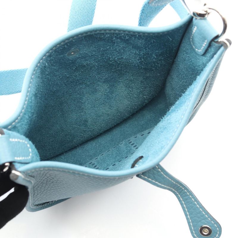 Hermes Shoulder Bag Evelyn TPM Amazon New Blue Jean Leather Evelyn Amazon TPM