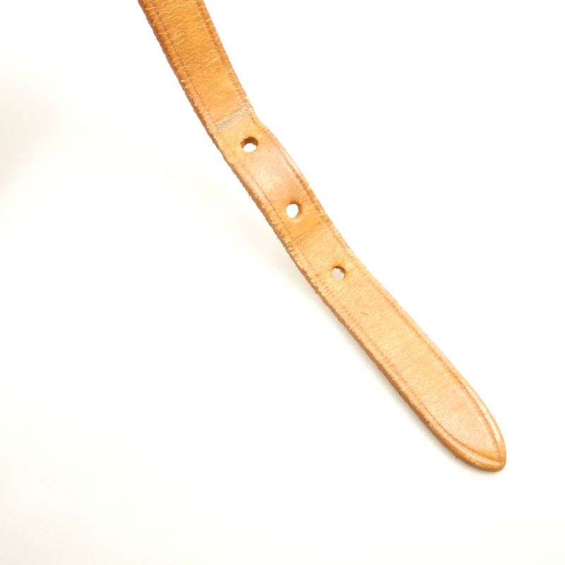 Hermes Bracelet Leather Gold 3 Row