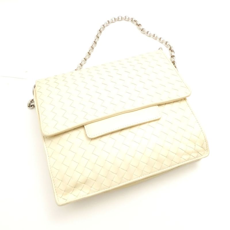 Bottega Veneta Intrecciato Chain Shoulder Bag Vintage