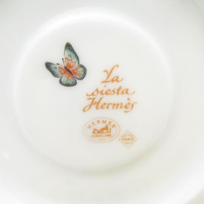 Hermes Siesta Demitasse Cup & Saucer Flower Hat