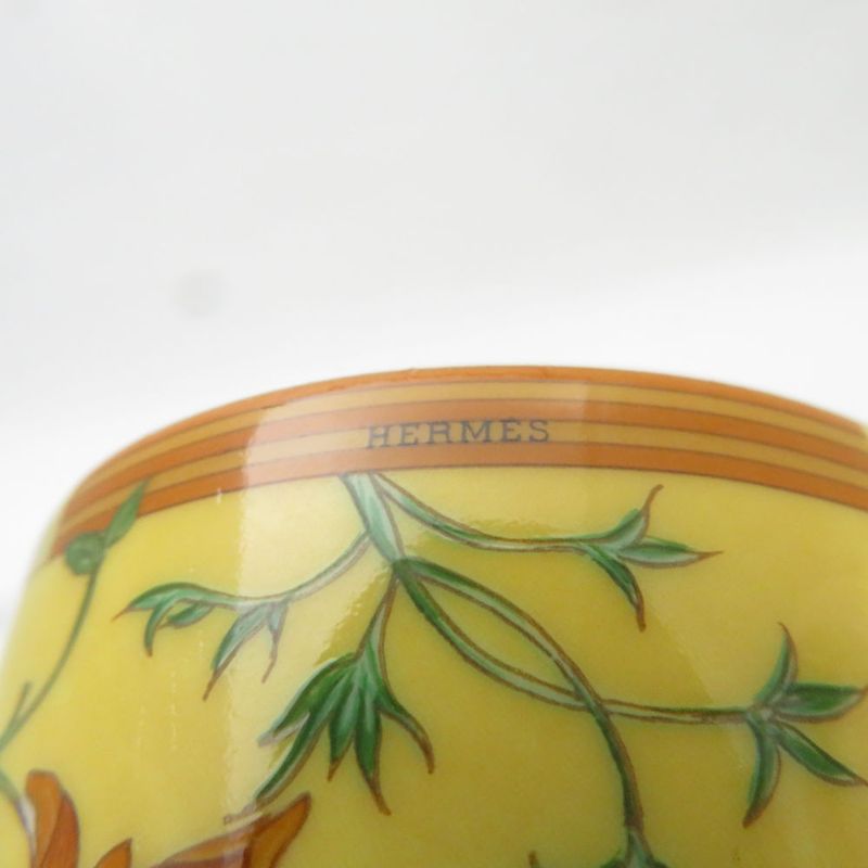 Hermes Siesta Demitasse Cup & Saucer Flower Hat