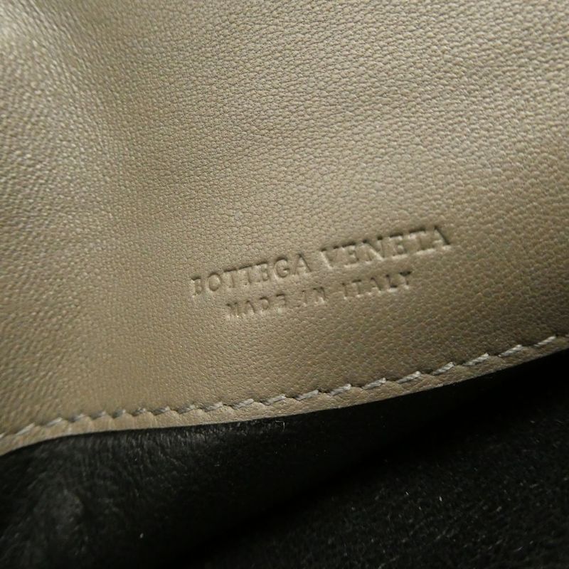 Bottega Veneta Wallet Bifold Green Khaki