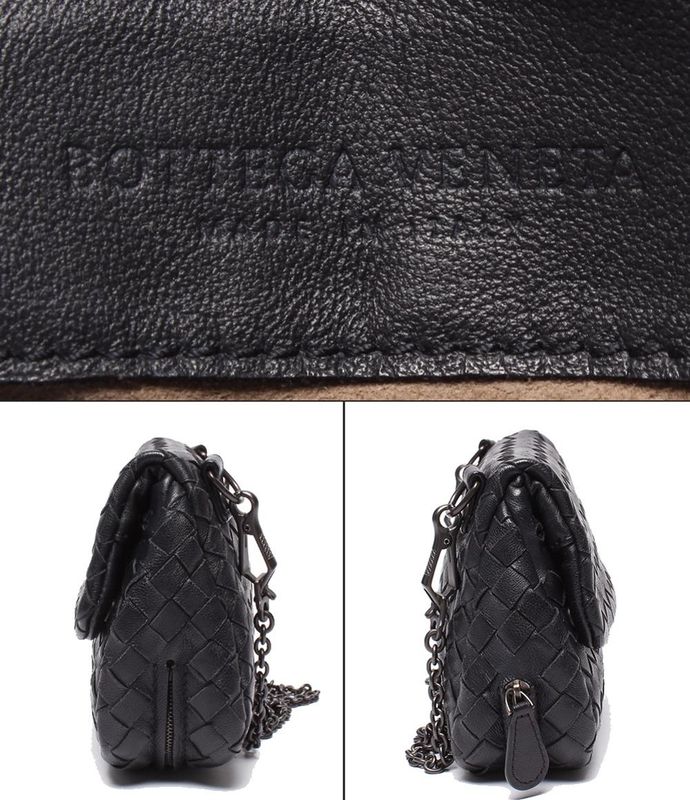 Bottega Veneta Chain Shoulder Bag Intrecciato Women's Bottega Veneta