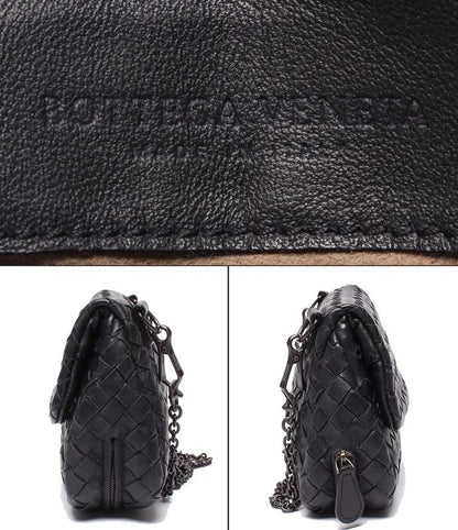 Bottega Veneta Chain Shoulder Bag Intrecciato Women's Bottega Veneta