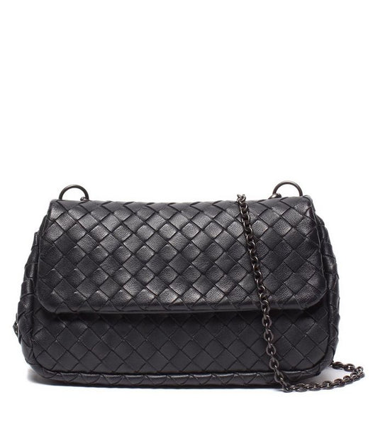 Bottega Veneta Chain Shoulder Bag Intrecciato Women's Bottega Veneta