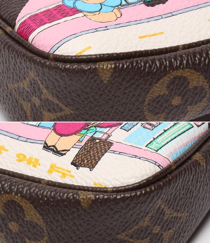 Louis Vuitton Handbag Accessory Pouch Mini Pochette Accessoire Monogram