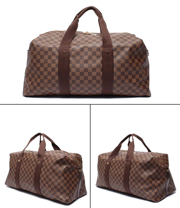 Louis Vuitton 2way Boston Bag Shoulder Bag Weekender GM Damier N41139 Men Women