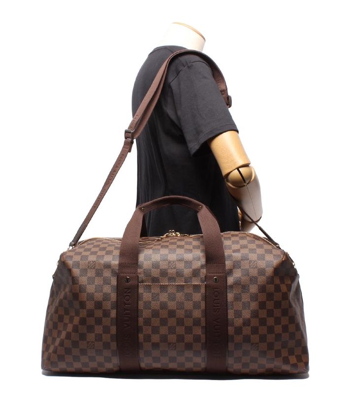 Louis Vuitton 2way Boston Bag Shoulder Bag Weekender GM Damier N41139 Men Women