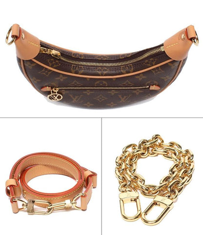 Louis Vuitton Handbag Shoulder Bag Half Moon Shape Loop Monogram M81098 Women's