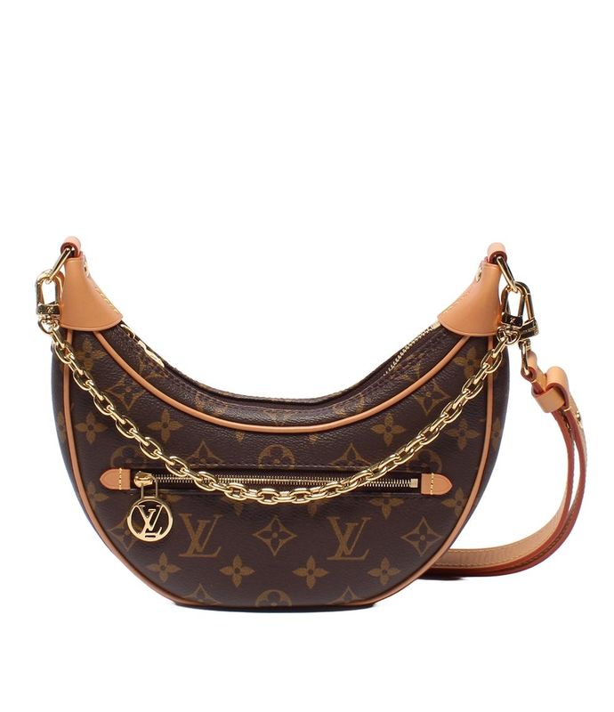 Louis Vuitton Handbag Shoulder Bag Half Moon Shape Loop Monogram M81098 Women's