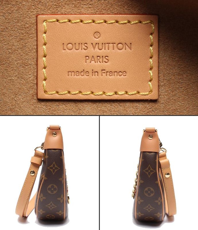 Louis Vuitton Handbag Shoulder Bag Half Moon Shape Loop Monogram M81098 Women's