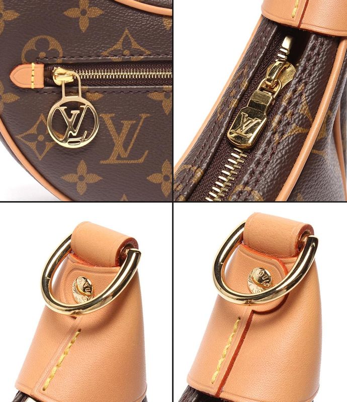 Louis Vuitton Handbag Shoulder Bag Half Moon Shape Loop Monogram M81098 Women's