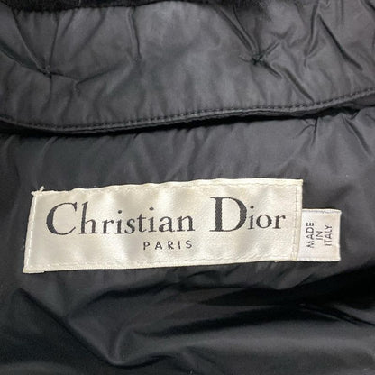 Dior Christian Dior Coat Size I 40 Women's - Black X Dark Navy X Dark Gray Long