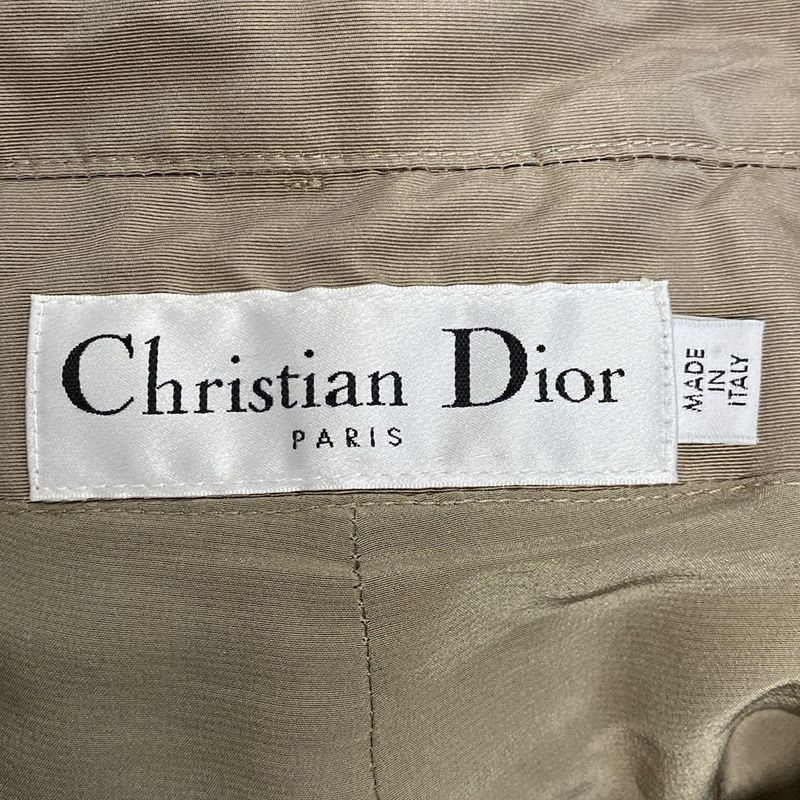 Dior Christian Dior Blouson Jacket Size I 40 Women's - Beige X Dark Brown Long