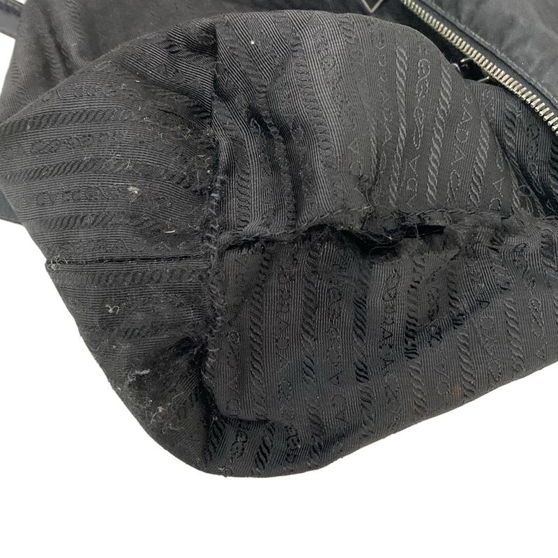 Prada Shoulder Bag - Black Leather