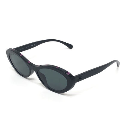 Chanel Sunglasses Coco Mark 5416-a Plastic Black