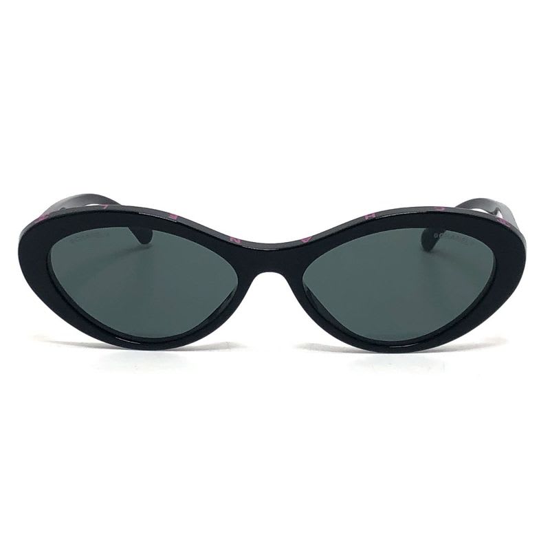 Chanel Sunglasses Coco Mark 5416-a Plastic Black