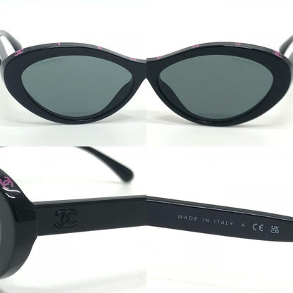Chanel Sunglasses Coco Mark 5416-a Plastic Black