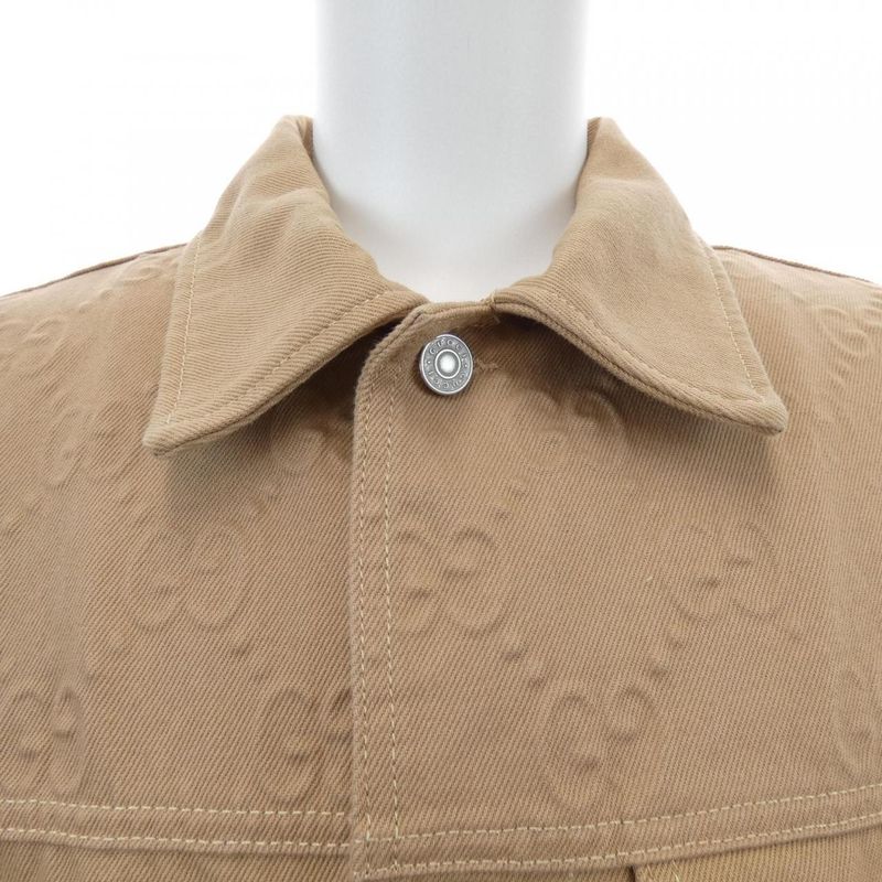 Gucci GG Pattern 766128 Xdcs7 Denim Jacket