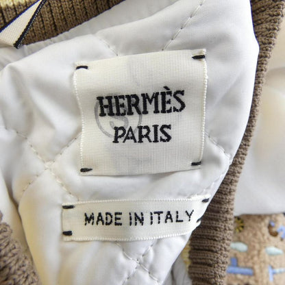 Hermes Figure Artistique Varsity Embroide 3h4208dd Blouson Jacket