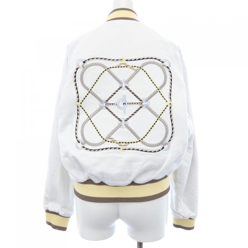 Hermes Figure Artistique Varsity Embroide 3h4208dd Blouson Jacket