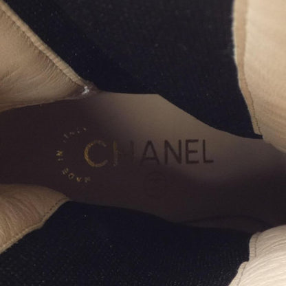 Chanel Size 38.5 Black Boots