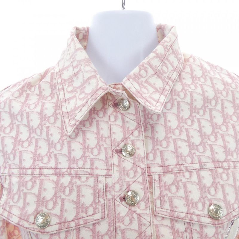 Vintage Christian DIOR Trotter 4p12022501 Denim Jacket