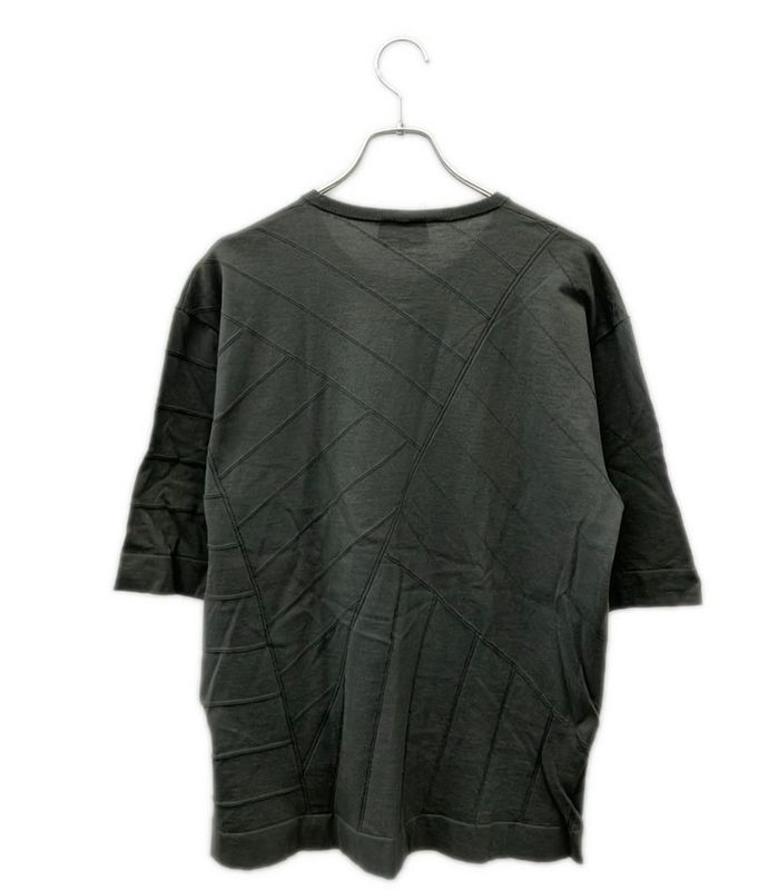 Hermes Short Sleeve Henley Neck Shirt Men's SIZE L Hermes