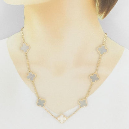 Van Cleef & Arpels Vintage Alhambra 10 Motif Necklace