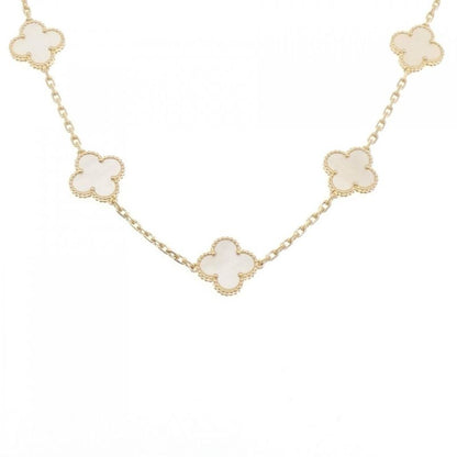 Van Cleef & Arpels Vintage Alhambra 10 Motif Necklace