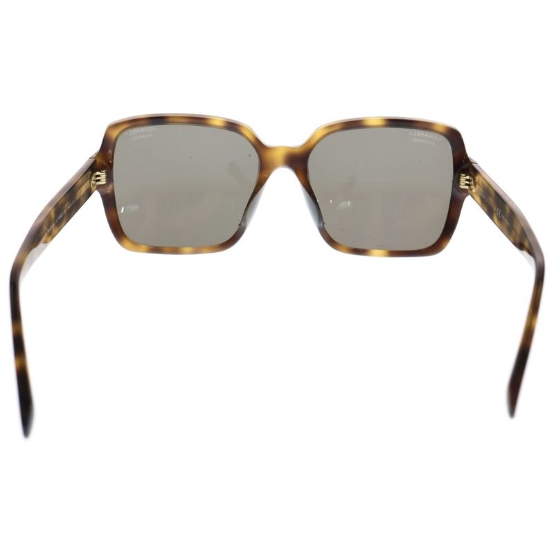 Chanel Square Frame Sunglasses Eyewear Brown 5408-a
