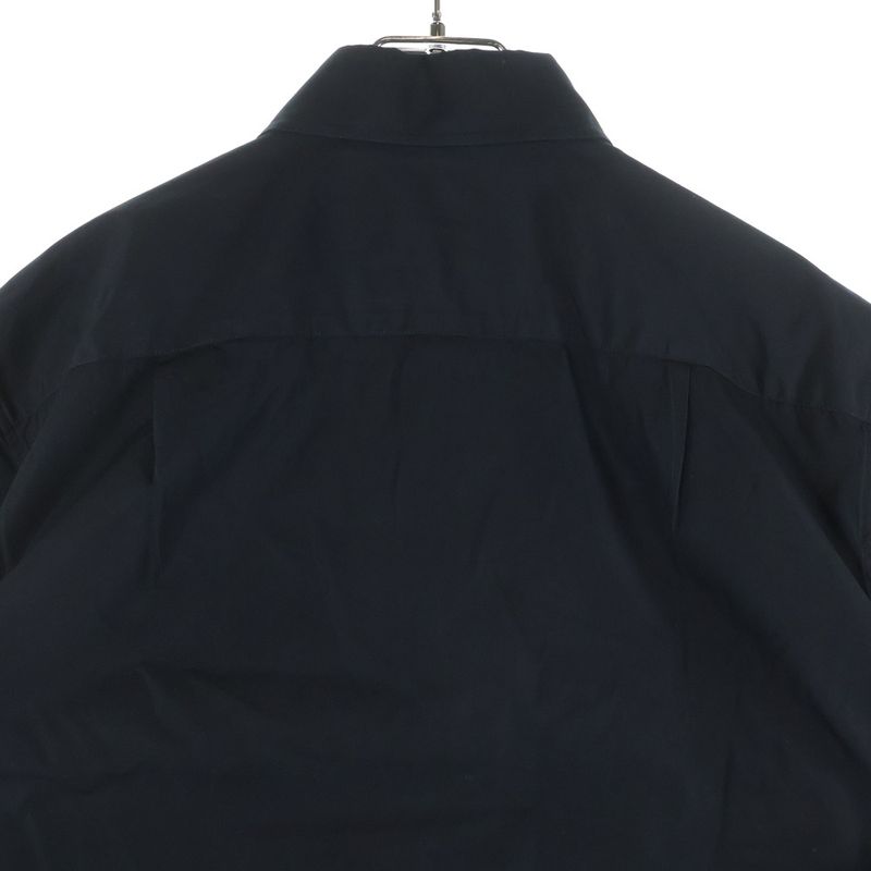 Balenciaga 17AW Archetype Cotton Long Sleeve Shirt Black 485988 Tcb110